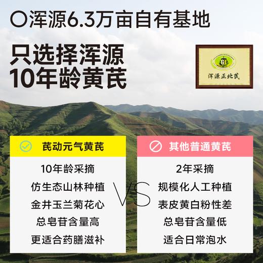 恒山黄芪浓缩粉 10秒冲泡即溶恒山 10 年龄黄芪 4斤黄芪≈1斤粉 商品图4