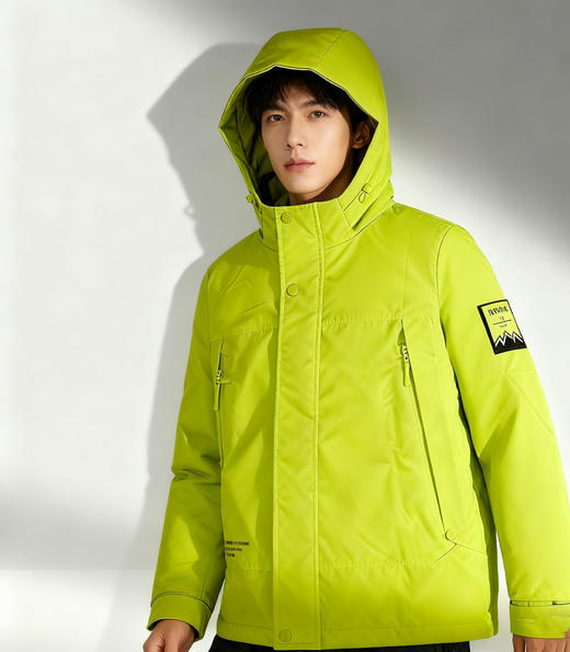 Schenvega 情侣冲锋衣 三防绵羊毛棉衣外套 男女同款 加厚保暖 抵御严寒 C90-N2512 商品图8