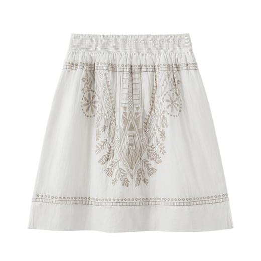 ROMI STUDIO“松弛夏日”100%莱赛尔重工绣花半身短裙 RWCRXJ3773【发货时间：25-30天】 商品图7