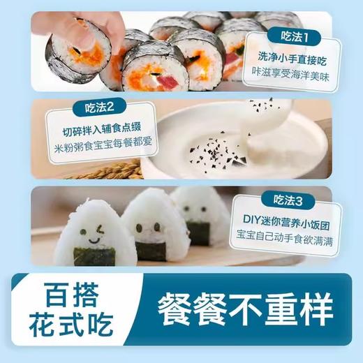 禾泱泱有机海苔类合集10.5g/盒 商品图2