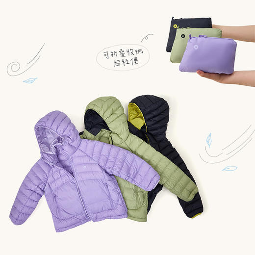 品牌直发【Q21】嘎嘎羽绒糖果连帽外套 商品图2