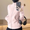 双面奥粒绒 修身立领小蛮腰外套 加绒内搭瑜伽服摇粒绒外套女2025新款秋冬季抓绒卫衣运动上衣 商品缩略图10