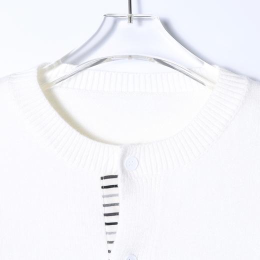 28864SDSA男士秋冬新款痞帅男装韩版拼接撞色开衫纽扣毛衣外套针织衫 商品图2