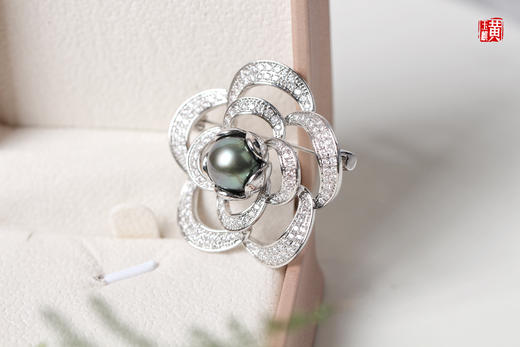 【珠蕊】大溪地海水珍珠胸针 商品图5