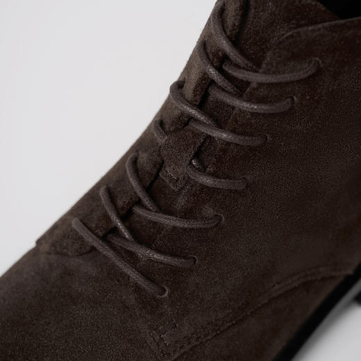 ROMI STUDIO“率性自我”进口绒面牛皮拼羊皮复古马丁靴 444DS016 商品图4