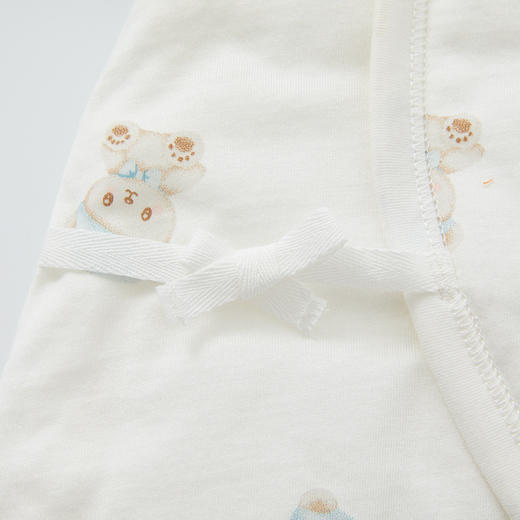 怡比晚安小熊长袖系带哈衣HY25WIN020冰蓝/花蓝色调52#-66# 商品图12