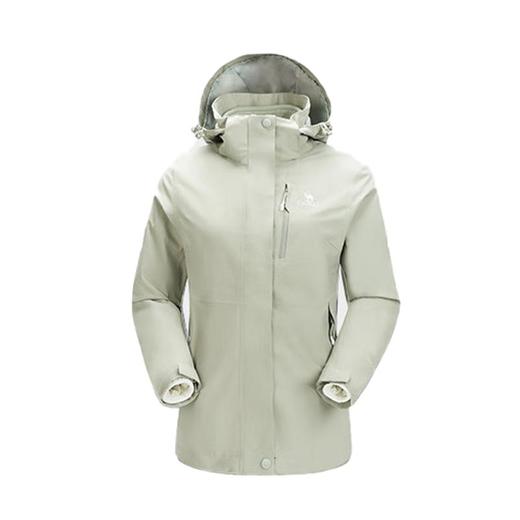 CAMEL骆驼 女三合一冲锋衣（抓绒内胆） AD22263513X-1 商品图2