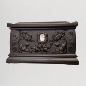 【孝忠义】实木骨灰盒