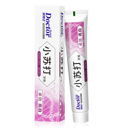牙博士 小苏打卓效亮白牙膏180g*2支 6924431415278-2 商品图0
