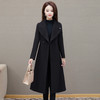QYM 5275CL4975时尚双面呢子大衣过膝宽松厚款保暖呢子外套 商品缩略图1