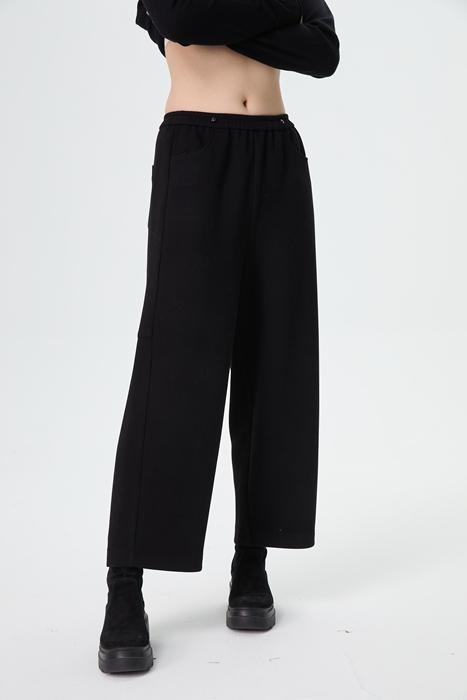 【推荐老客户必入这款裤子】【超级爆款加厚柔软】水淼2025冬新款百搭显瘦时尚弹力阔腿裤1583 商品图0