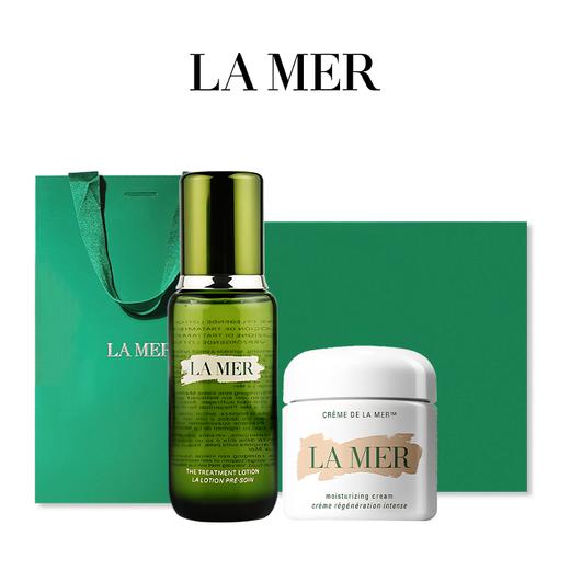 【天生闪耀】LAMER海蓝之谜精粹水150ml海蓝之谜经典面霜60ml送洁面30ml*2送礼盒礼袋 商品图1