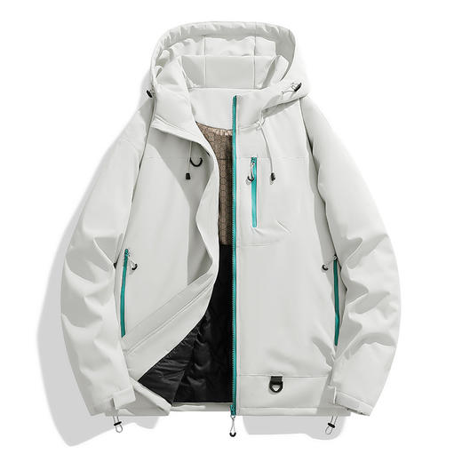 现货【YW】无忧购 冲锋衣男女款防风防水徒步登山服运动户外连帽夹克外套 870（截单后3-5天发货) 商品图4