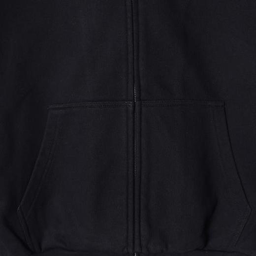 SDSA秋冬新款痞帅男装美式磨破后背印花字母拉链连帽卫衣百搭外套 商品图2