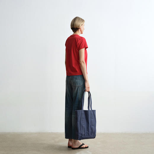 ROMI STUDIO“基础随性”舒适纯棉挺括雾感圆领短袖T恤 RWCSST2864 商品图2