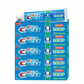 佳洁士 健康专家防蛀修护长效清新薄荷140g*5支 PG9841