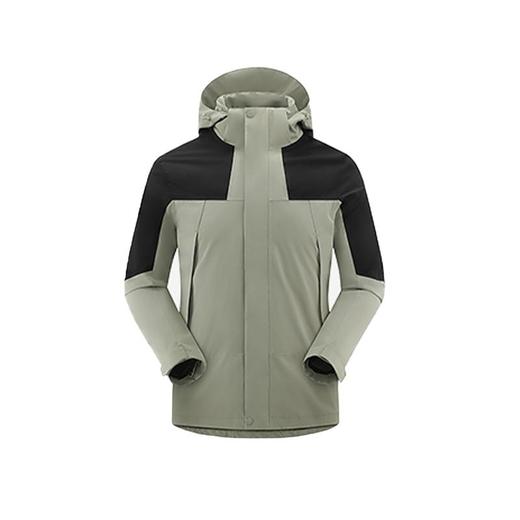 丰讯 情侣款三合一摇粒绒内胆可脱卸保暖休闲冲锋衣外套 FXTF95566 商品图2