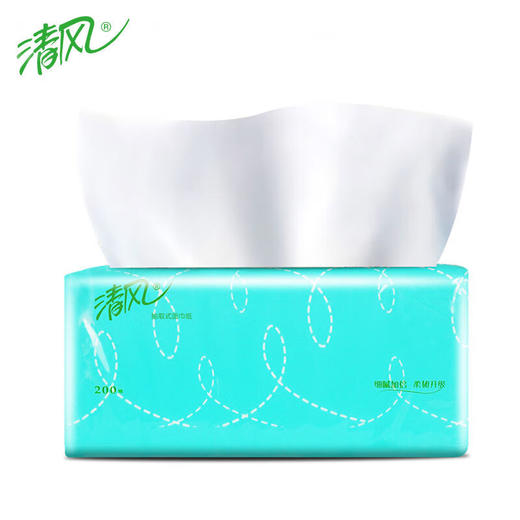 清风 经典系列抽纸2层200抽3包*1提 B0JD03B-01T 商品图4