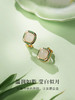 【天猫同款】两戴款玉塔-18K金和田玉祖母绿宝石耳夹 商品缩略图4