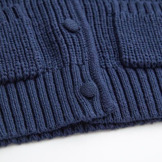 ROMI STUDIO"枫林尽染"棉质挺阔饱满精致娃娃领开衫 RWCAWZ4685 商品图4