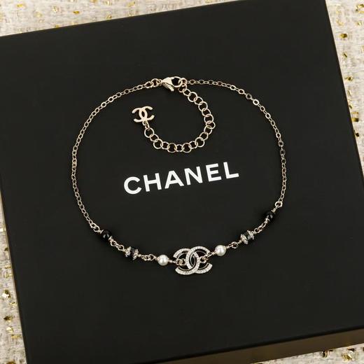 香奈儿 珐琅双C项链（XK） 商品图0