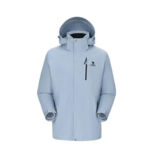 CAMEL骆驼 男三合一冲锋衣（抓绒内胆） AD12263514X-1 商品图1