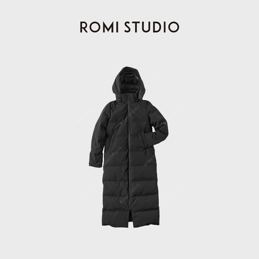 ROMI STUDIO“温暖包裹”进口95白鹅绒高克重连帽羽绒服 RWCAWT5317 商品图3