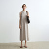 ROMI STUDIO法国进口雨露麻 天然原麻色100%亚麻连衣裙RWCSLT2983 商品缩略图0