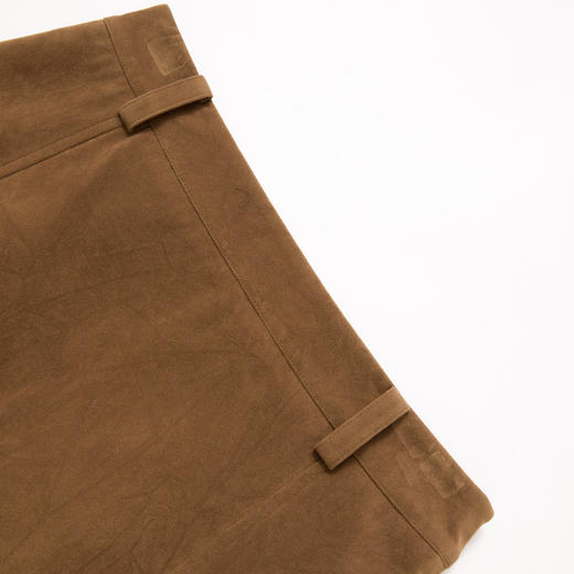 西遇复古麂皮绒半身裙女冬季新款百搭高腰显瘦A字包臀裙短裙V3755321 商品图5