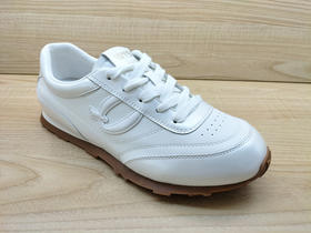 2025春季新款豪行女鞋25130073真皮舒适软底防滑运动休闲单鞋正品