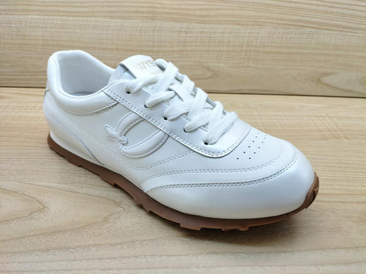 2025春季新款豪行女鞋25130073真皮舒适软底防滑运动休闲单鞋正品 商品图0