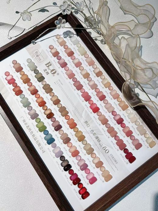 北鸥摩登派60色套装  北鸥梦幻.色彩薄沙60色套装 两款可选 商品图5