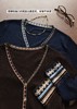 中古风双织提花针织羊毛混纺开衫 商品缩略图2