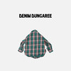 日本DD童装 DENIM DUNGAREE 不规则格纹衬衫 商品缩略图1