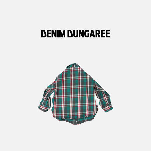 日本DD童装 DENIM DUNGAREE 不规则格纹衬衫 商品图1