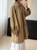 会员福利【敲重工！里外100棉】拉夏贝尔/La Chapelle简约气质纯棉风衣外套中长款英伦风别致时尚上衣 商品缩略图7