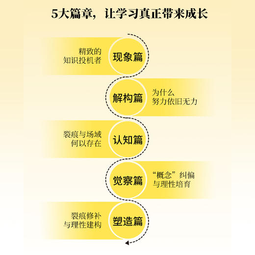 知识的裂痕：如何*学习焦虑  虞德庆著知识管理成功励志书籍批判性思维消费时代元认知学习力学习心理 商品图1