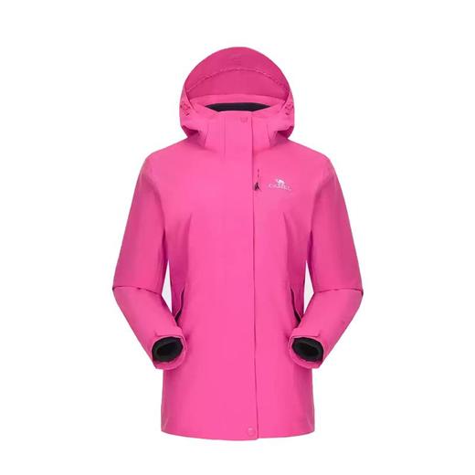 CAMEL骆驼 女三合一冲锋衣（抓绒内胆） AD22263513X-1 商品图6