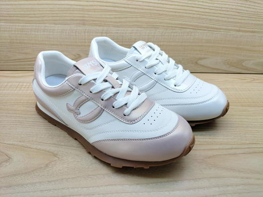 2025春季新款豪行女鞋25130073真皮舒适软底防滑运动休闲单鞋正品 商品图3