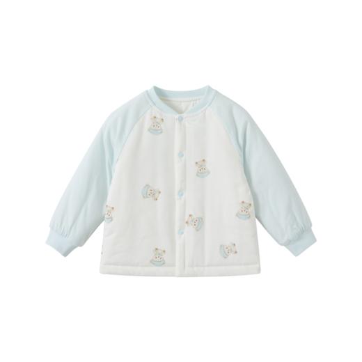 怡比晚安小熊长袖开襟套装HY25WIN099冰蓝73#-100# 商品图5