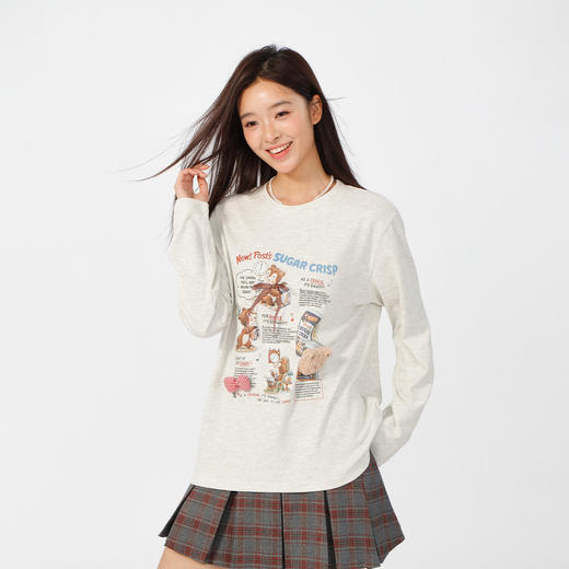 基本款趣味图案T恤-纪念日百货门店同款165802950 商品图0