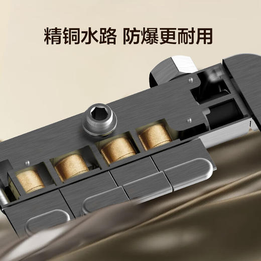 海尔小海鲸淋浴花洒套装 精铜主体大置物平台家用淋浴器LD603 商品图4