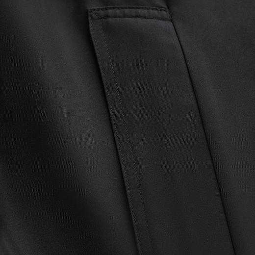 ROMI STUDIO 100%桑蚕丝双排扣翻领收腰长款风衣外套 RWCAWG4751 商品图4