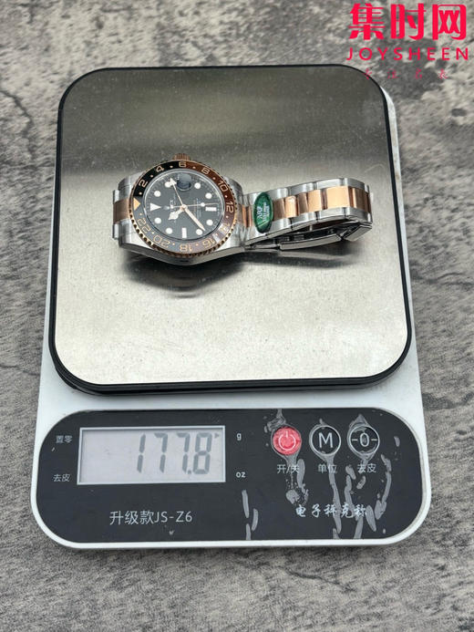 ARF配重版 劳力士格林尼治型GMT 间玫金 沙士圈 配重版 3285机 男士腕表 商品图8