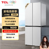 【TCL冰箱】TCL 407升十字对开门四门双变频风冷无霜家用白色电冰箱大容量超薄 R407V3-U 商品缩略图0