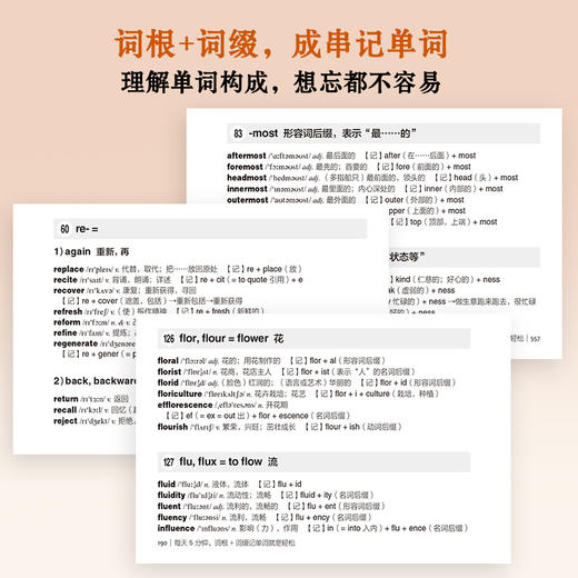 每天5分钟,词根 词缀记单词就是轻松(升级版) 商品图4