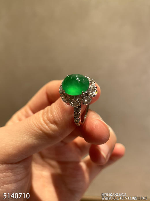 5140710，蛋面戒指。具体价格微信咨询 商品图2