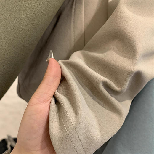 城市机能系列！2025秋冬新款反光印花纯色半拉链户外运动长袖T恤卫衣男！ 商品图2