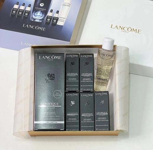 【520情人节好礼价】（香港直邮）lancome 兰蔻肌底液50ml套盒 修护精华礼盒 含肌底液50ml*1精华液7ml*5极光水50ml*1套盒装配礼袋 商品图3