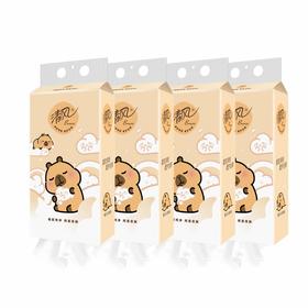 清风 纯柔亲肤悬挂式抽纸4层250抽*4提(款式随机) B-CR250C4E